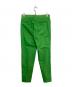 DRAWER (ドゥロワー) フロントステッチテーパードパンツ グリーン サイズ:38 未使用品：9000円