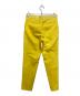 DRAWER (ドゥロワー) フロントステッチテーパードパンツ イエロー サイズ:38：7000円