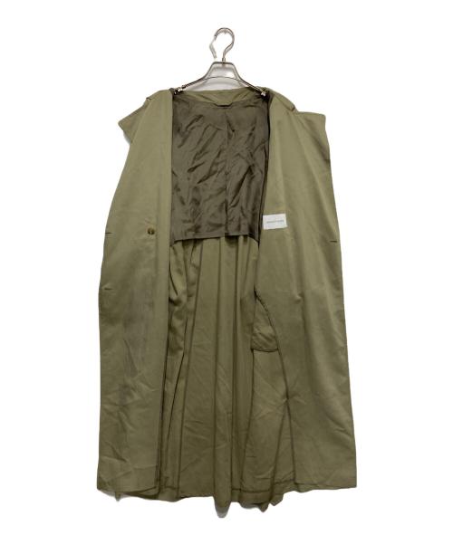 Adam et Rope（アダム エ ロペ）Adam et Rope (アダム エ ロペ) トレンチコート グリーン サイズ:FREEの古着・服飾アイテム