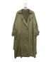 Adam et Rope（アダム エ ロペ）の古着「トレンチコート」｜グリーン