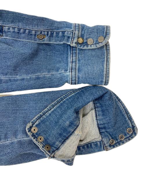 DIESEL（ディーゼル）DIESEL (ディーゼル) SONORA-NE デニムシャツ ブルー サイズ:Lの古着・服飾アイテム