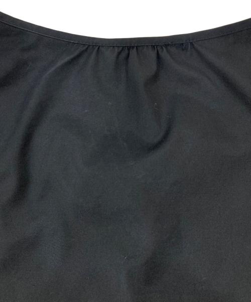 Rose Tiara（ローズティアラ）Rose Tiara (ローズティアラ) 切替ブラウス ブラック サイズ:Lの古着・服飾アイテム