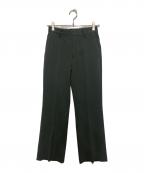 FRAMeWORKフレームワーク）の古着「セミフレアパンツ2」｜グレー