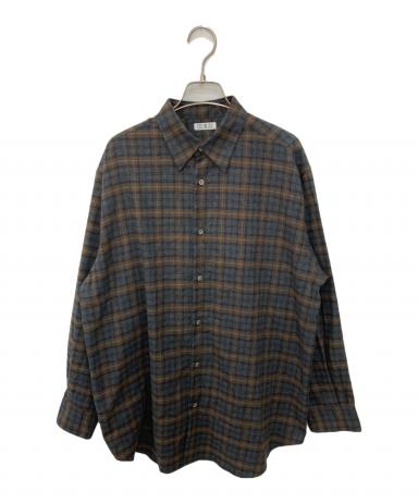 新品　タグ付き　コットンネルチェックシャツ エディットフォールル 3072001485473411_01_2993w.jpeg