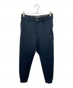 lucien pellat-finetルシアン・ペラフィネ）の古着「ストレッチジョガーパンツ」｜ネイビー