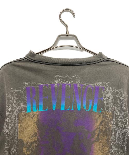 SAINT MICHAEL（セントマイケル）SAINT MICHAEL (セントマイケル) BerBerJin (ベンベルジン) BJ SS TEE/REVENGE グレー サイズ:Ⅿの古着・服飾アイテム