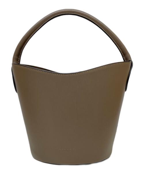 pelletteria veneta（ペレッテリアベネタ）PELLETTERIA VENETA (ペレッテリアベネタ) 2WAYバケツ型ショルダーバッグ ブラウンの古着・服飾アイテム