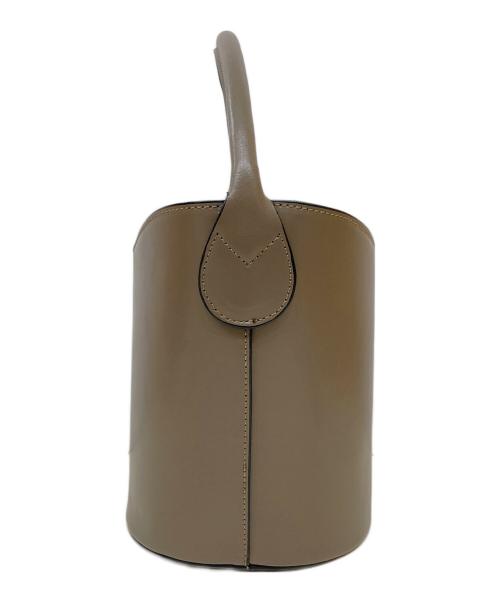 pelletteria veneta（ペレッテリアベネタ）PELLETTERIA VENETA (ペレッテリアベネタ) 2WAYバケツ型ショルダーバッグ ブラウンの古着・服飾アイテム