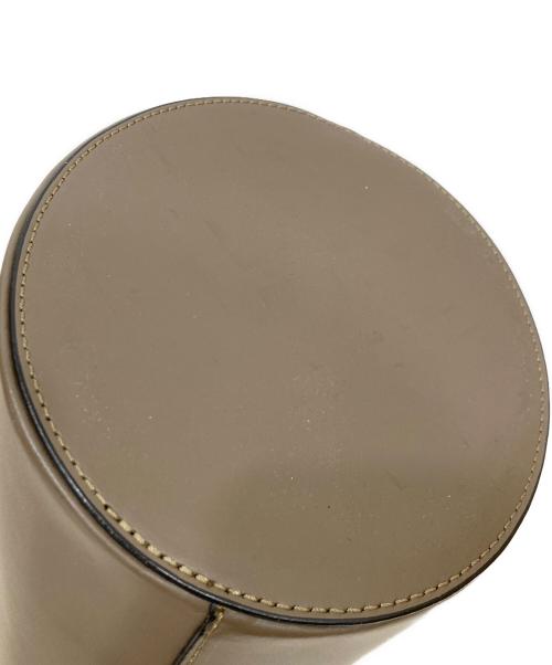 pelletteria veneta（ペレッテリアベネタ）PELLETTERIA VENETA (ペレッテリアベネタ) 2WAYバケツ型ショルダーバッグ ブラウンの古着・服飾アイテム