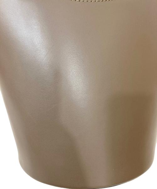 pelletteria veneta（ペレッテリアベネタ）PELLETTERIA VENETA (ペレッテリアベネタ) 2WAYバケツ型ショルダーバッグ ブラウンの古着・服飾アイテム