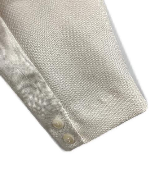 nano・universe（ナノ・ユニバース）nano・universe (ナノ・ユニバース) ノーカラージャケット ホワイト サイズ:Freeの古着・服飾アイテム