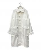 MIESROHEミースロエ）の古着「撥水加工ハイブリットコート」｜ホワイト