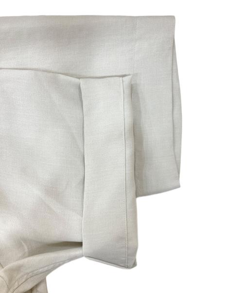 UNITED ARROWS TOKYO（ユナイテッドアローズトウキョウ）UNITED ARROWS TOKYO (ユナイテッドアローズトウキョウ) ツイル オープンカラー ショートスリーブシャツ ベージュ サイズ:Mの古着・服飾アイテム