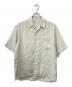 UNITED ARROWS TOKYO（ユナイテッドアローズトウキョウ）の古着「ツイル オープンカラー ショートスリーブシャツ」｜ベージュ