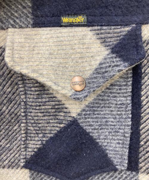 Wrangler（ラングラー）Wrangler (ラングラー) N.HOOLYWOOD (エヌ ハリウッド) ランチジャケット ネイビー サイズ:Mの古着・服飾アイテム
