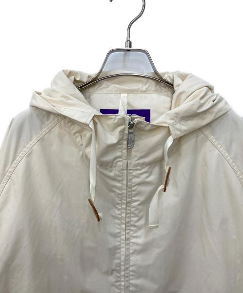 THE NORTHFACE PURPLELABEL（ザ・ノースフェイス パープルレーベル）THE NORTHFACE PURPLELABEL (ザ・ノースフェイス パープルレーベル) JOURNAL STANDARD別注　MOUNTAIN WIND PARKA　マウンテンウィンドパーカ アイボリー サイズ:Lの古着・服飾アイテム