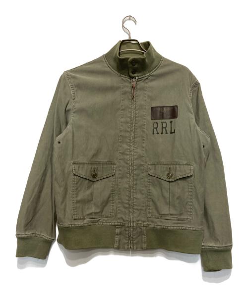 RRL（ダブルアールエル）RRL (ダブルアールエル) 37J-1 Flight Jacket グリーン サイズ:Lの古着・服飾アイテム