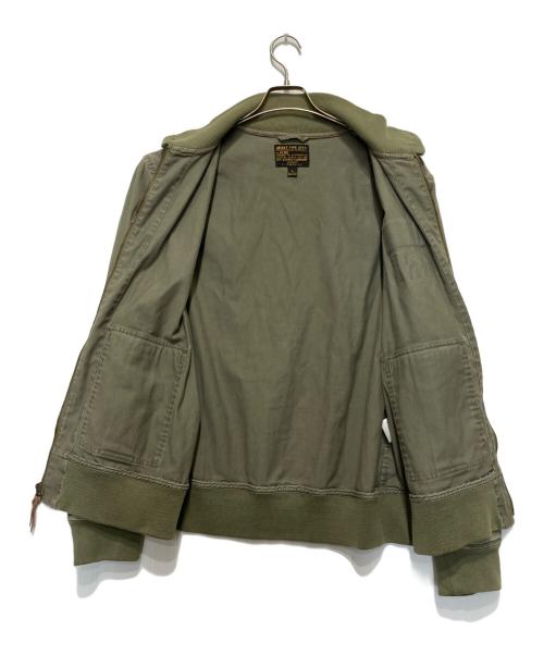 RRL（ダブルアールエル）RRL (ダブルアールエル) 37J-1 Flight Jacket グリーン サイズ:Lの古着・服飾アイテム