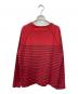 RRL (ダブルアールエル) ボーダーカットソー レッド サイズ:Ｓ：6000円