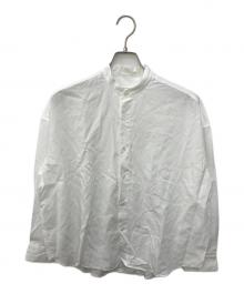 GALERIE VIE（ギャルリーヴィー）の古着「バンドカラーシャツ」｜ホワイト