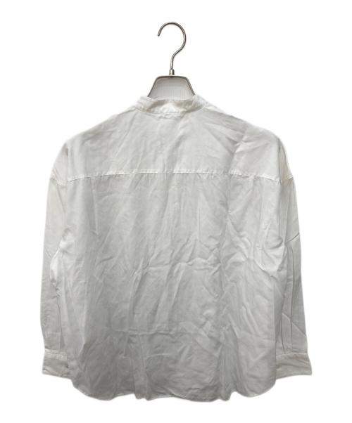 GALERIE VIE（ギャルリーヴィー）GALERIE VIE (ギャルリーヴィー) バンドカラーシャツ ホワイト サイズ:FREEの古着・服飾アイテム