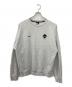 F.C.R.B.（エフシーレアルブリストル）の古着「STAR APPLIQUE TEAM CREW NECK SWEAT」｜グレー