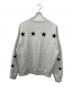 F.C.R.B. (エフシーレアルブリストル) STAR APPLIQUE TEAM CREW NECK SWEAT グレー サイズ:Ｌ：7000円