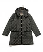 Traditional Weatherwearトラディショナルウェザーウェア）の古着「ARKLEYフードキルティングコート」｜ブラック