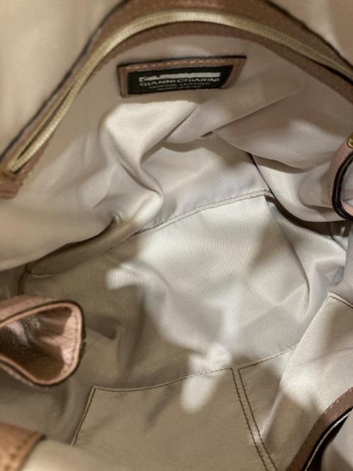 GIANNI CHIARINI（ジャンニ キアリーニ）GIANNI CHIARINI (ジャンニ キアリーニ) トートバッグ ピンクの古着・服飾アイテム