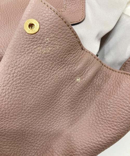 GIANNI CHIARINI（ジャンニ キアリーニ）GIANNI CHIARINI (ジャンニ キアリーニ) トートバッグ ピンクの古着・服飾アイテム