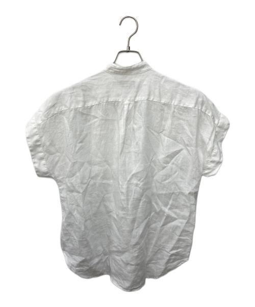 POLO RALPH LAUREN（ポロ・ラルフローレン）POLO RALPH LAUREN (ポロ・ラルフローレン) Linen Short-Sleeve Shirt　リネンショートスリーブシャツ ホワイト サイズ:Ｓの古着・服飾アイテム