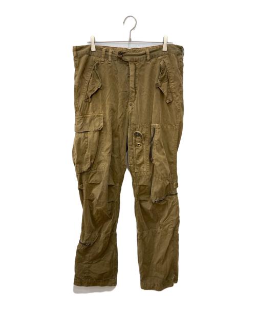 POLO RALPH LAUREN（ポロ・ラルフローレン）POLO RALPH LAUREN (ポロ・ラルフローレン) パラシュートパンツ カーキ サイズ:SIZE 88.5cm (W35)の古着・服飾アイテム