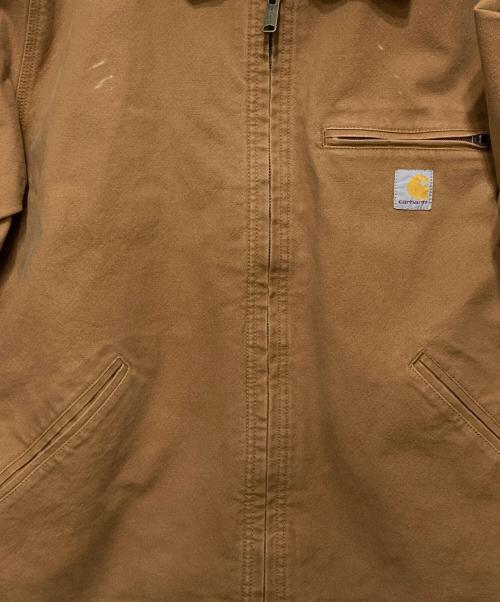 CarHartt（カーハート）CarHartt (カーハート) Relaxed Fit Duck Detroit Jacket　リラックスフィットダックデトロイトジャケット ブラウン サイズ:XLの古着・服飾アイテム