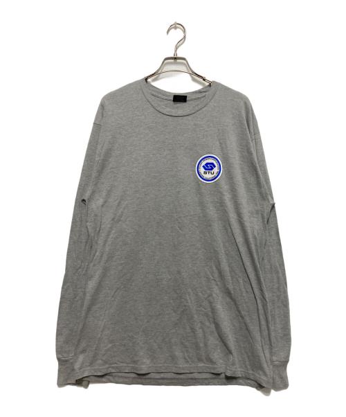 stussy（ステューシー）stussy (ステューシー) ロングスリーブカットソー グレー サイズ:Lの古着・服飾アイテム