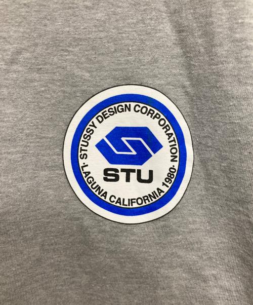 stussy（ステューシー）stussy (ステューシー) ロングスリーブカットソー グレー サイズ:Lの古着・服飾アイテム