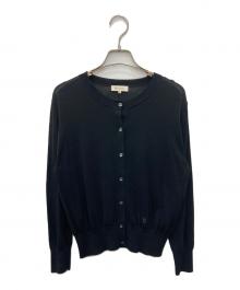 CB CRESTBRIDGE（シービークレストブリッジ）の古着「クルーネックカーディガン」｜ブラック