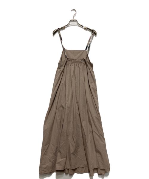 CB CRESTBRIDGE（シービークレストブリッジ）CB CRESTBRIDGE (シービークレストブリッジ) キャミソールワンピース トップス セット ベージュ サイズ:Sの古着・服飾アイテム