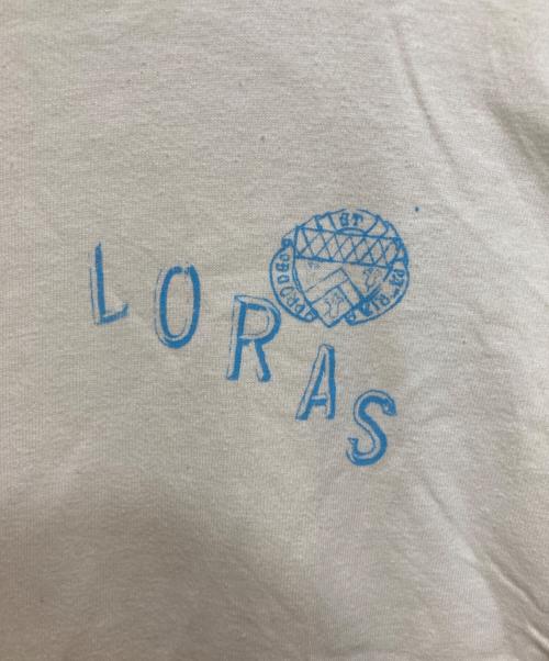 Champion（チャンピオン）Champion (チャンピオン) リンガーTシャツ ホワイト×ブルー サイズ:Lの古着・服飾アイテム