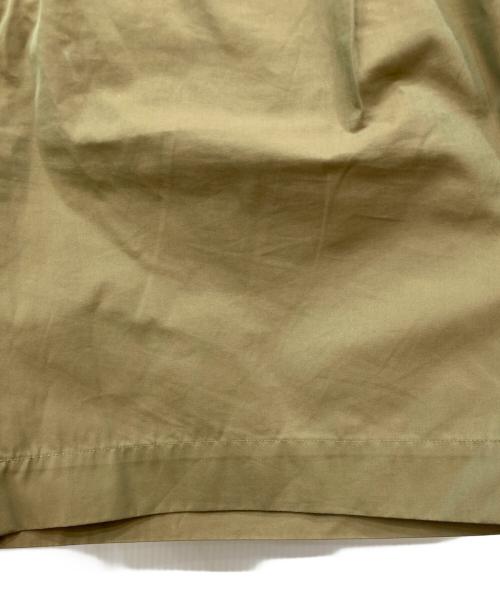 AURALEE（オーラリー）AURALEE (オーラリー) Finx Chambray Gabardine Wide Shorts ブラウン サイズ:4の古着・服飾アイテム