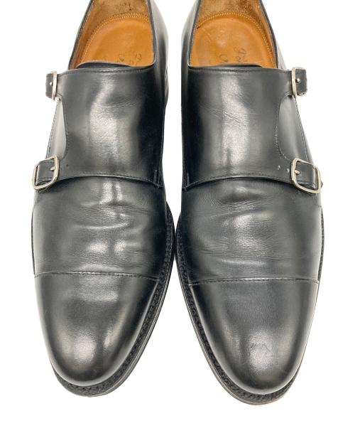 Jalan Sriwijaya（ジャランスリウァヤ）Jalan Sriwijaya (ジャランスリウァヤ) ダブルモンクストラップシューズ ブラック サイズ:SIZE 7の古着・服飾アイテム