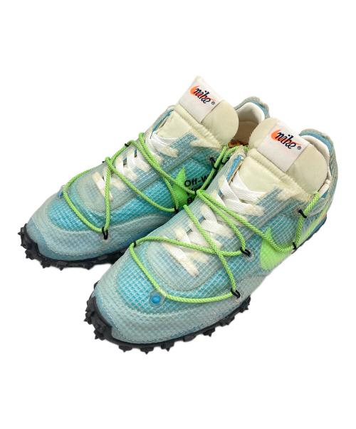 NIKE（ナイキ）NIKE (ナイキ) OFFWHITE (オフホワイト) WAFFLE RACER / OW Off-White ブルー サイズ:SIZE 26.5cmの古着・服飾アイテム
