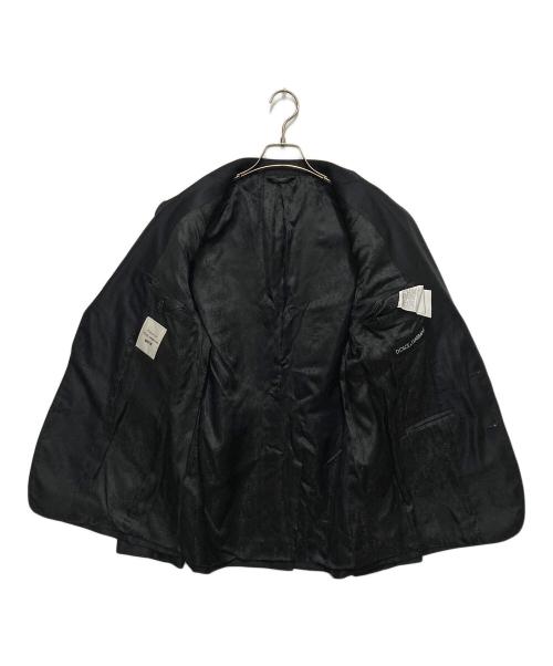 DOLCE & GABBANA（ドルチェ＆ガッバーナ）DOLCE & GABBANA (ドルチェ＆ガッバーナ) 2Bセットアップスーツ ネイビー サイズ:SIZE 48の古着・服飾アイテム