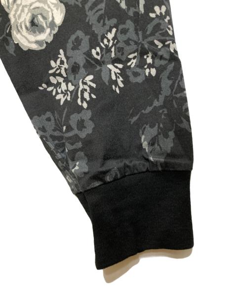 DOLCE & GABBANA（ドルチェ＆ガッバーナ）DOLCE & GABBANA (ドルチェ＆ガッバーナ) 花柄プリントロングスリーブカットソー ブラック サイズ:48の古着・服飾アイテム