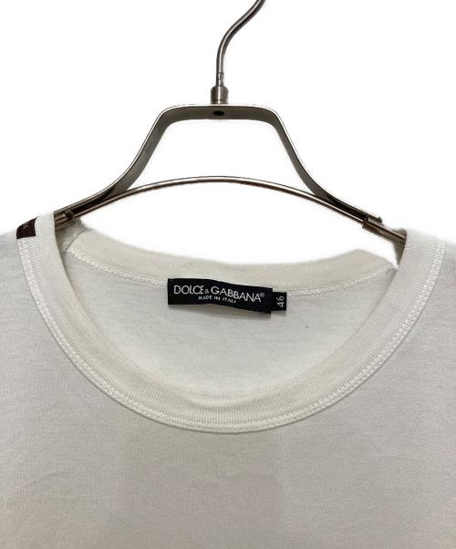 DOLCE & GABBANA（ドルチェ＆ガッバーナ）DOLCE & GABBANA (ドルチェ＆ガッバーナ) Monica BellucciプリントTシャツ ホワイト サイズ:46の古着・服飾アイテム