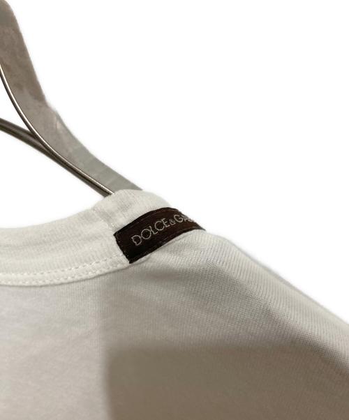 DOLCE & GABBANA（ドルチェ＆ガッバーナ）DOLCE & GABBANA (ドルチェ＆ガッバーナ) Monica BellucciプリントTシャツ ホワイト サイズ:46の古着・服飾アイテム