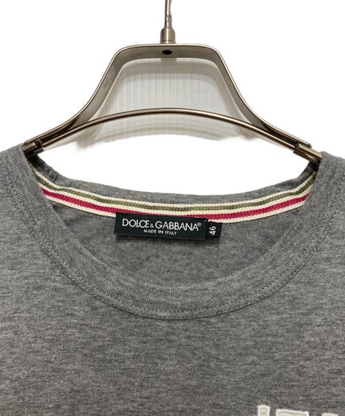 DOLCE & GABBANA（ドルチェ＆ガッバーナ）DOLCE & GABBANA (ドルチェ＆ガッバーナ) Tシャツ グレー サイズ:46の古着・服飾アイテム