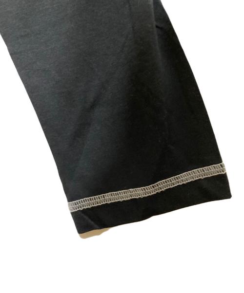 DOLCE & GABBANA（ドルチェ＆ガッバーナ）DOLCE & GABBANA (ドルチェ＆ガッバーナ) シアーロングスリーブカットソー ブラック サイズ:46の古着・服飾アイテム