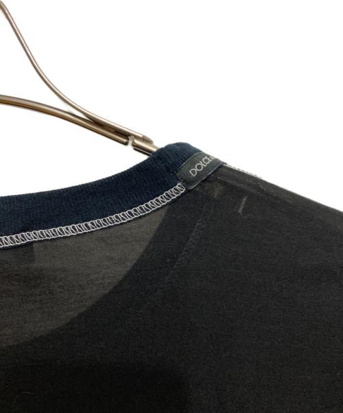 DOLCE & GABBANA（ドルチェ＆ガッバーナ）DOLCE & GABBANA (ドルチェ＆ガッバーナ) シアーロングスリーブカットソー ブラック サイズ:46の古着・服飾アイテム