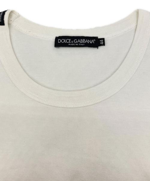 DOLCE & GABBANA（ドルチェ＆ガッバーナ）DOLCE & GABBANA (ドルチェ＆ガッバーナ) ロングスリーブカットソー ホワイト サイズ:SIZE 44の古着・服飾アイテム