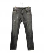 DOLCE & GABBANAドルチェ＆ガッバーナ）の古着「スキニーデニムパンツ」｜グレー